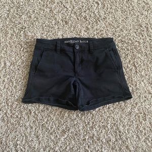 American Eagle Midi Black Short 4